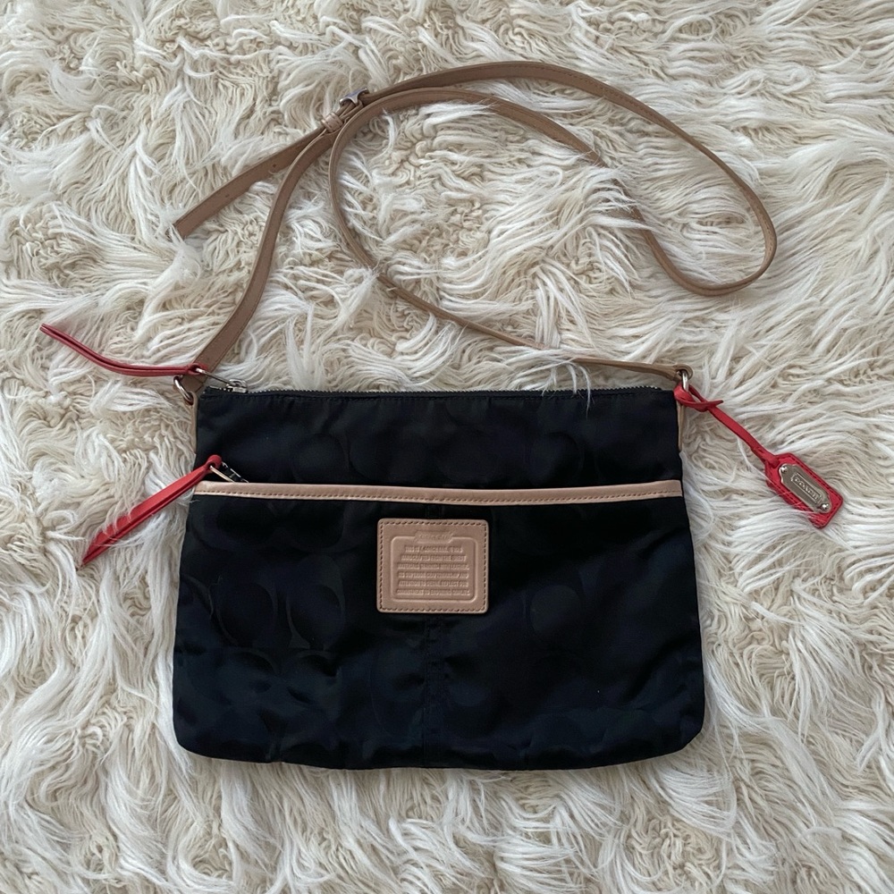 Crossbody authentic coach purse